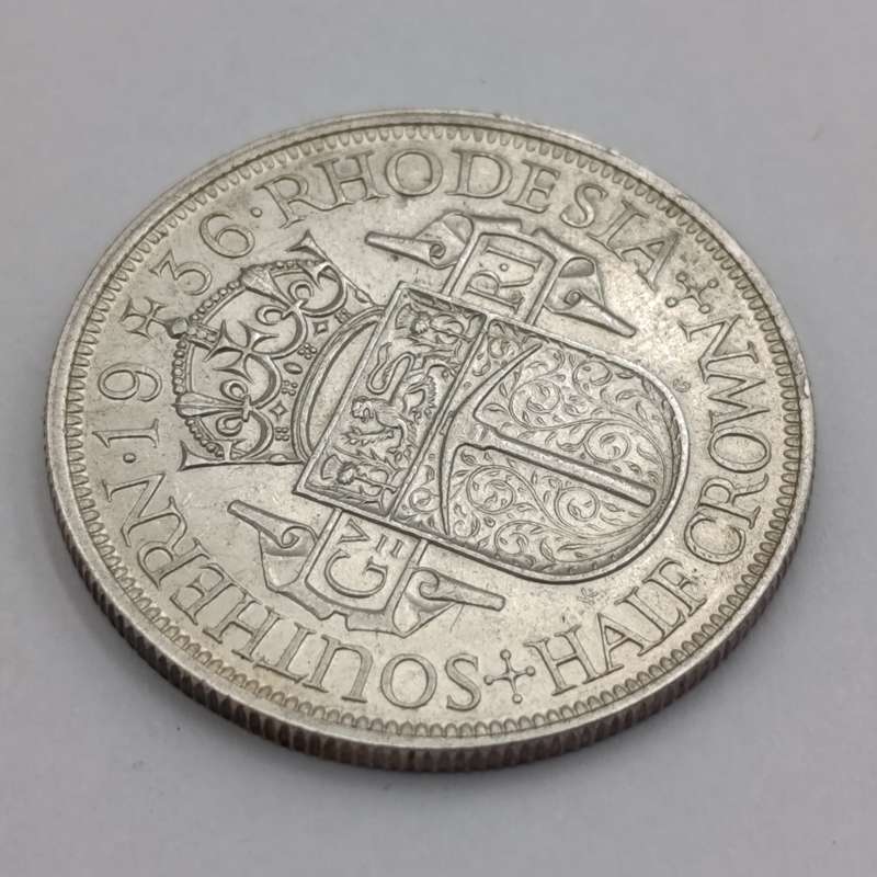 Southern Rhodesia 1936 half crown AU