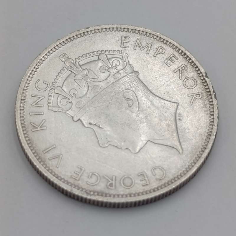 Southern Rhodesia 1937 half crown XF