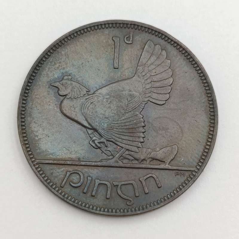 Ireland 1928 penny uncirculated