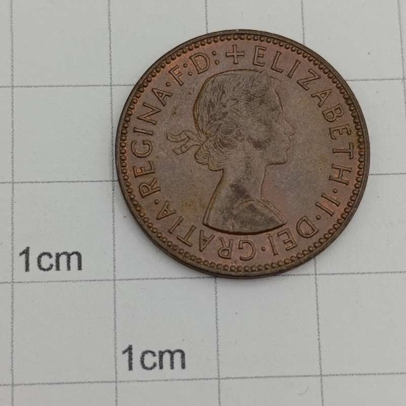 Great Britain 1967 half penny uncirculated