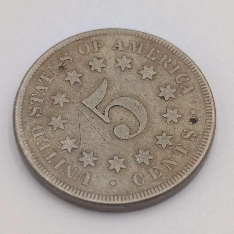USA 1867 Five cent
