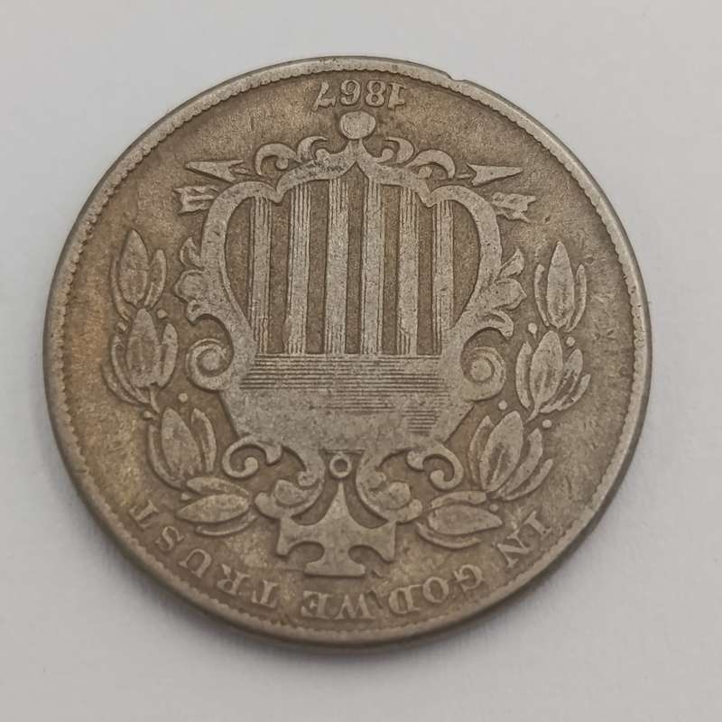 USA 1867 Five cent