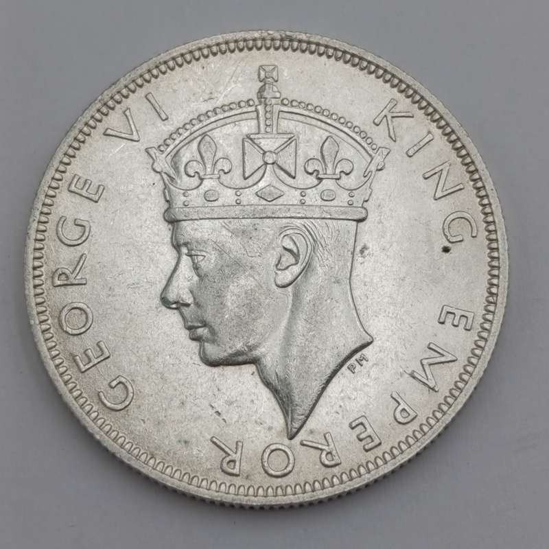 Southern Rhodesia 1941 half crown uncirculated