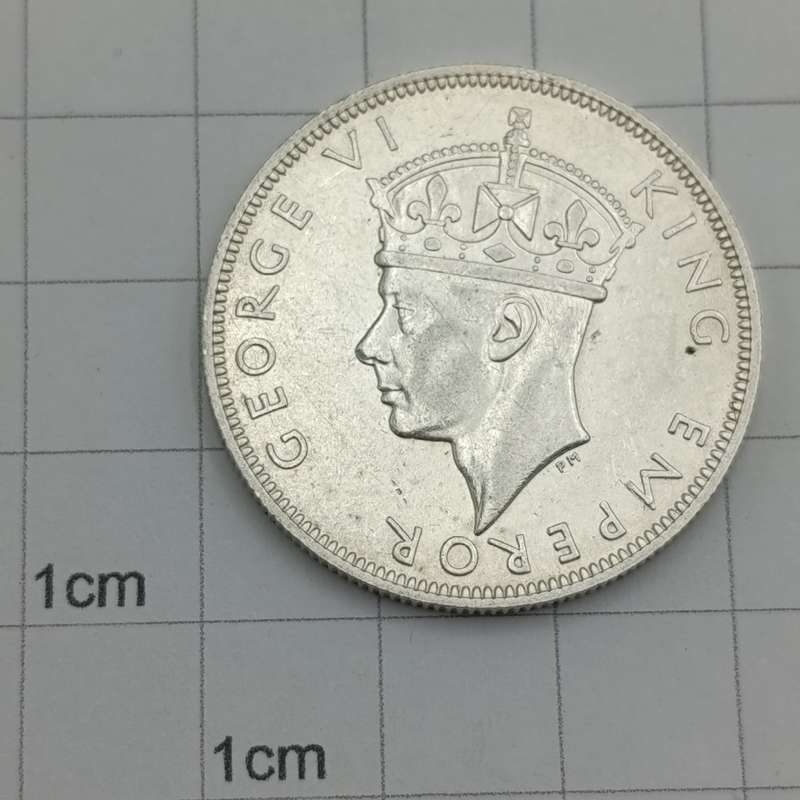 Southern Rhodesia 1941 half crown uncirculated