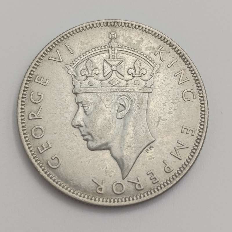 Southern Rhodesia 1946 half crown AU+