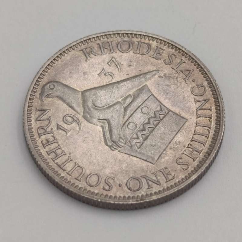Southern Rhodesia 1937 Shilling uncirculated