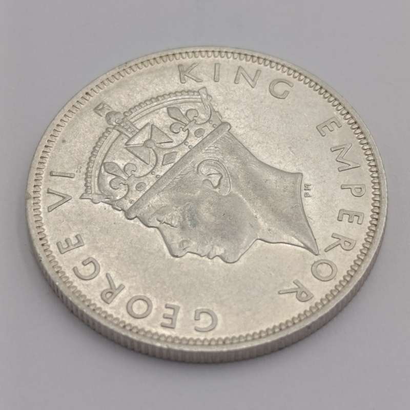Southern Rhodesia 1942 half crown AU+