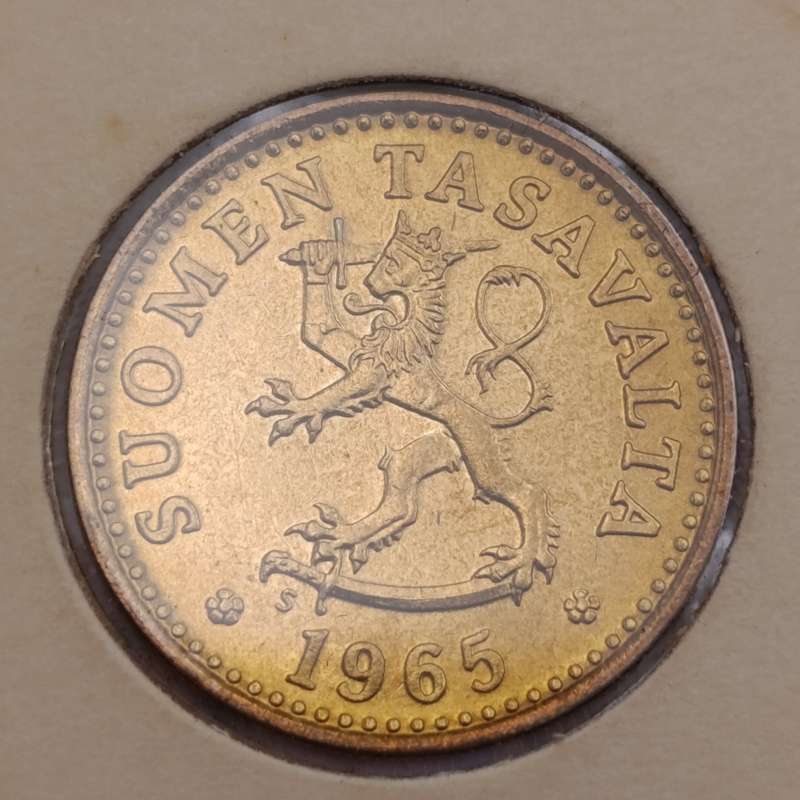 1965 Finland uncirculated set of coins