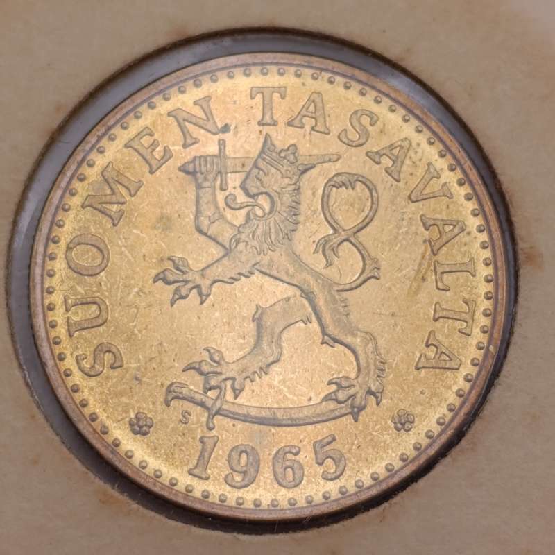 1965 Finland uncirculated set of coins