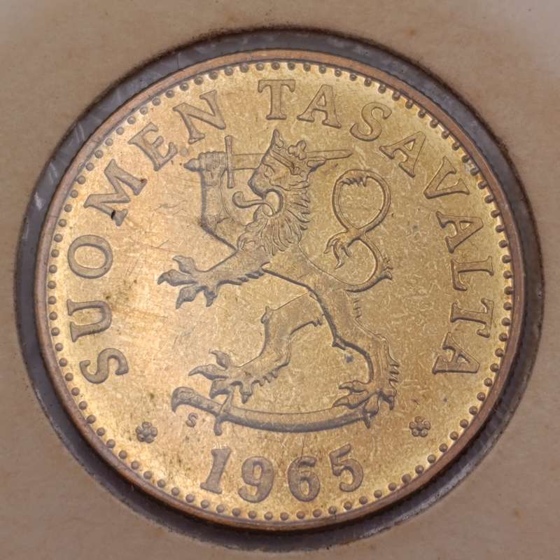 1965 Finland uncirculated set of coins