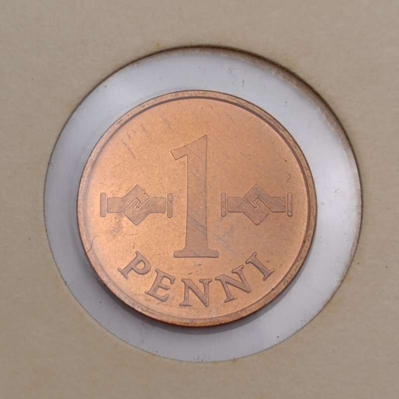 1965 Finland uncirculated set of coins