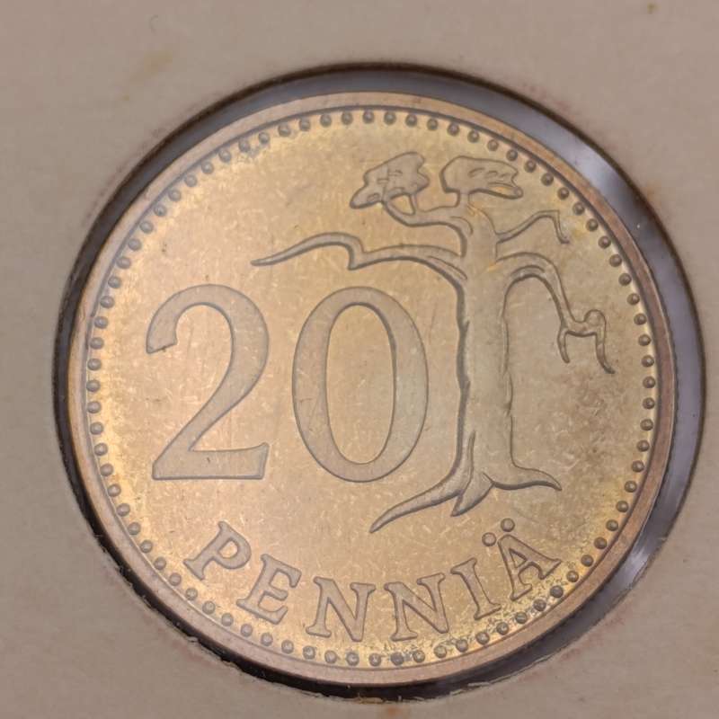 1965 Finland uncirculated set of coins