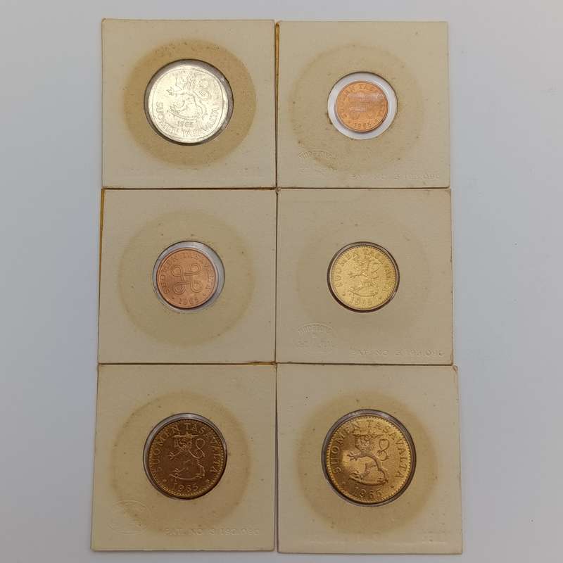 1965 Finland uncirculated set of coins