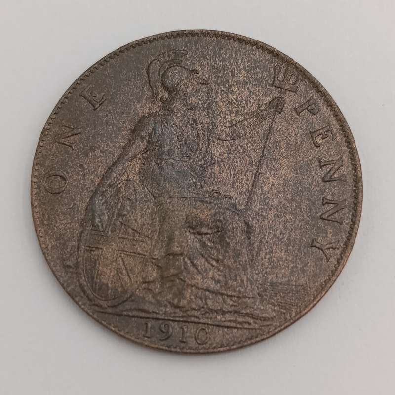 Great Britain 1910 Penny uncirculated