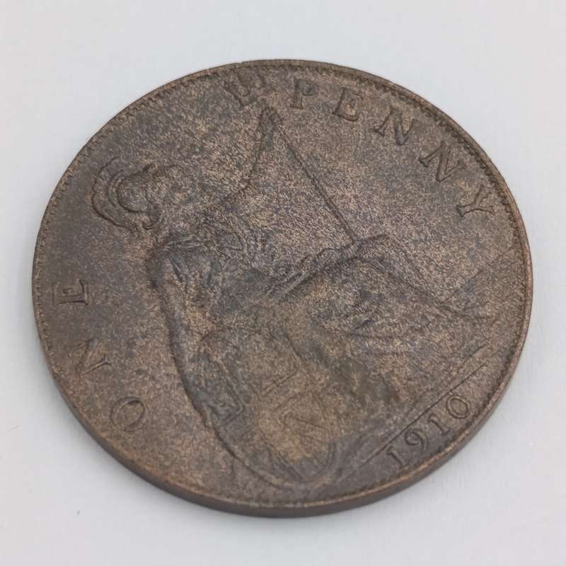Great Britain 1910 Penny uncirculated