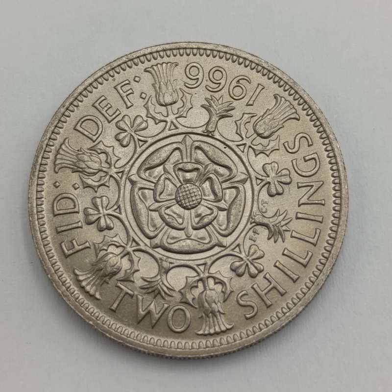 Great Britain 1961 Two Shilling uncirculated