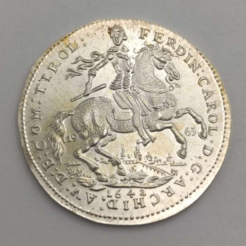 Austria 1963 2 Ducat restrike Brilliant uncirculated