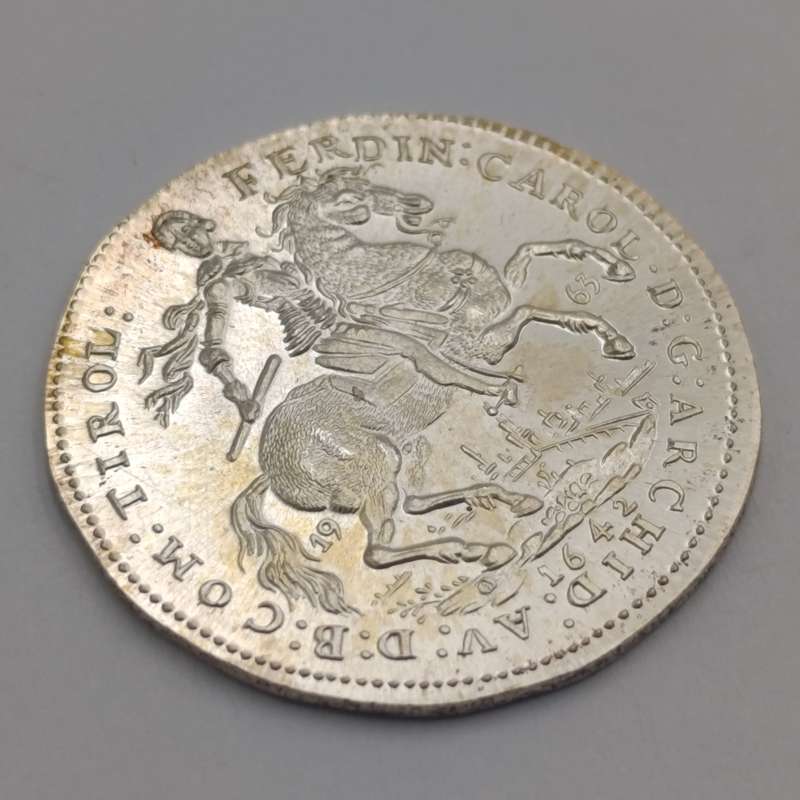 Austria 1963 2 Ducat restrike Brilliant uncirculated