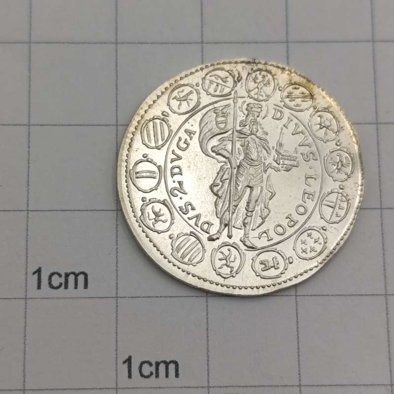 Austria 1963 2 Ducat restrike Brilliant uncirculated