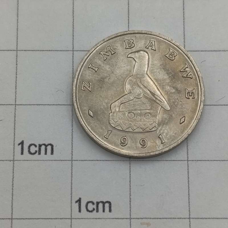 Zimbabwe Lot of 10 x 20 cent coins