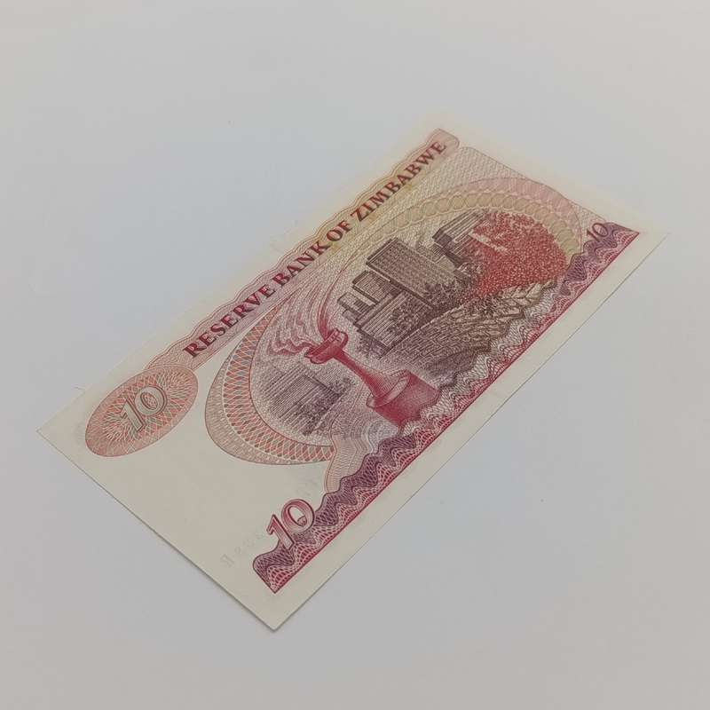 Zimbabwe 1994 Harare $10 Pick 3e uncirculated banknote