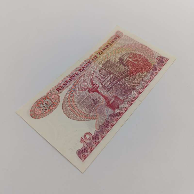 Zimbabwe $10 Salisbury 1980 uncirculated Pick 3a banknote