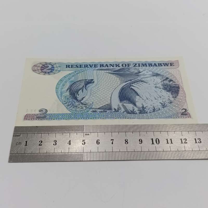 Zimbabwe $2 banknote uncirculated Pick 1a
