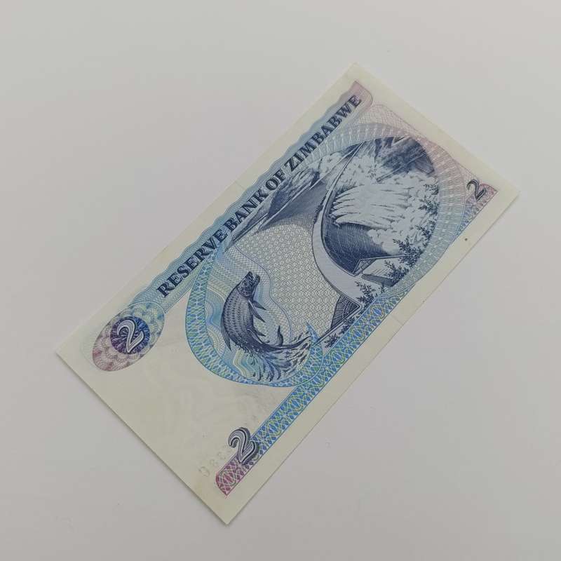 Zimbabwe $2 banknote Salisbury 1980 uncirculated