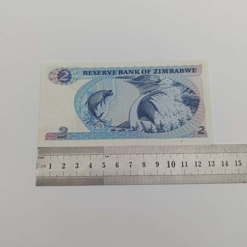 Zimbabwe $2 banknote Salisbury 1980 uncirculated