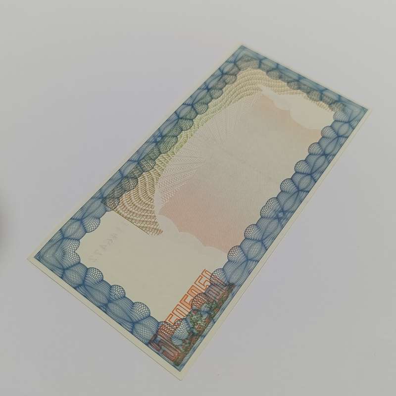 Zimbabwe $5 000 Bearer cheque issued 15 Sept 2003 uncirculated