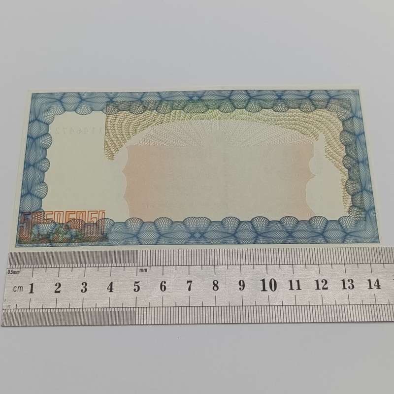 Zimbabwe $5 000 Bearer cheque issued 15 Sept 2003 uncirculated