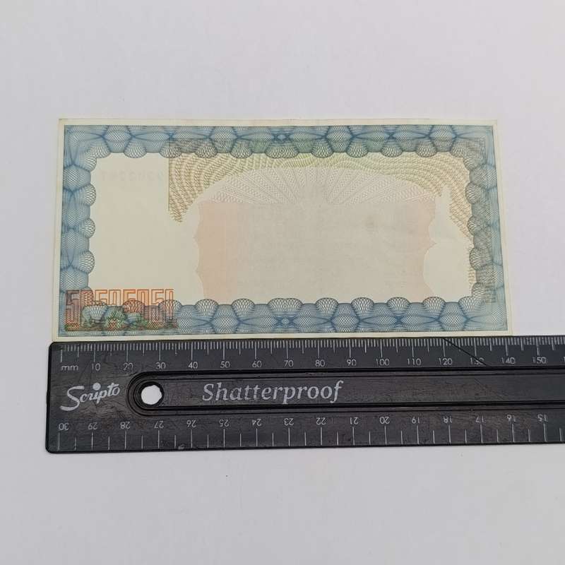Zimbabwe $5000 Bearer cheque issued 15 Sept 2003 uncirculated