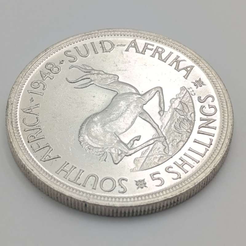 South Africa 1948 Proof Crown 5 Shilling
