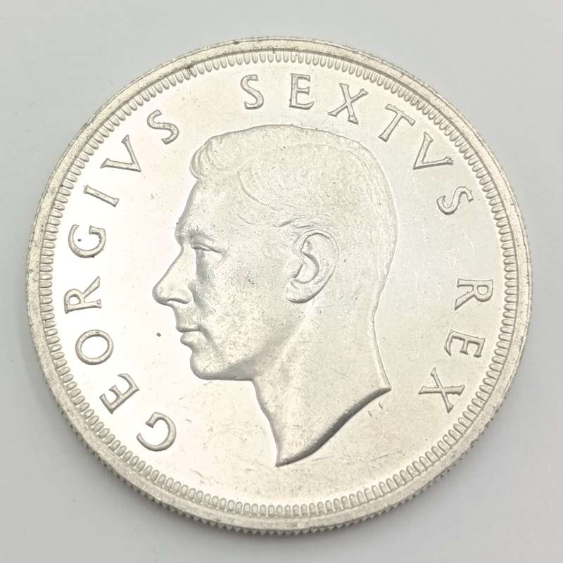 South Africa 1948 Proof Crown 5 Shilling