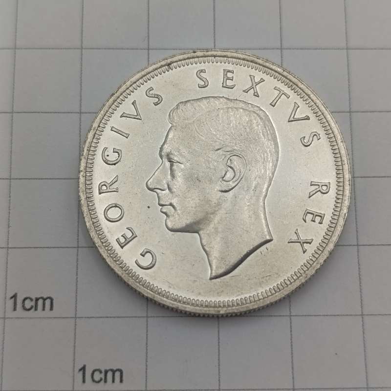 South Africa 1948 Proof Crown 5 Shilling