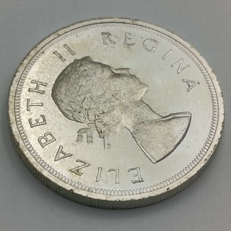 South Africa 1954 Proof Crown 5 Shilling