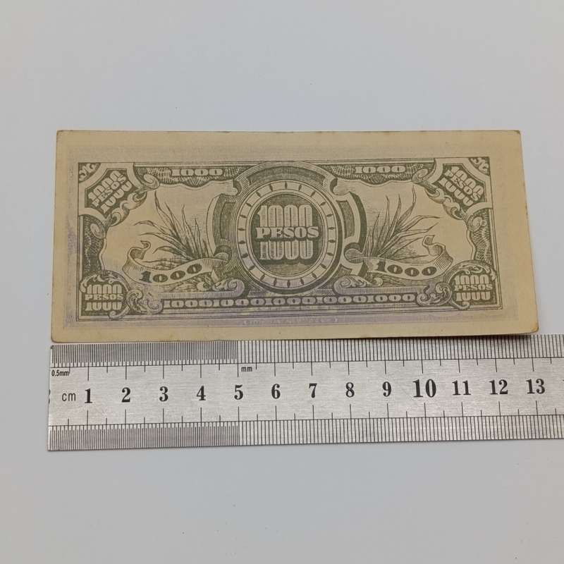Philippines WW2 1000 pesos Japanese government  uncirculated