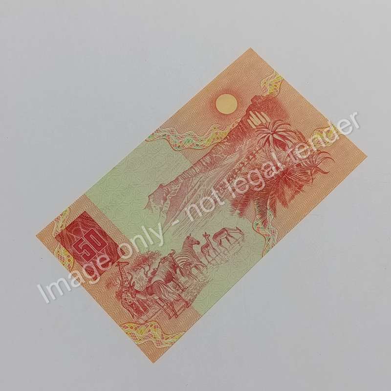 South Africa R50 banknote Gerhard de Kock uncirculated