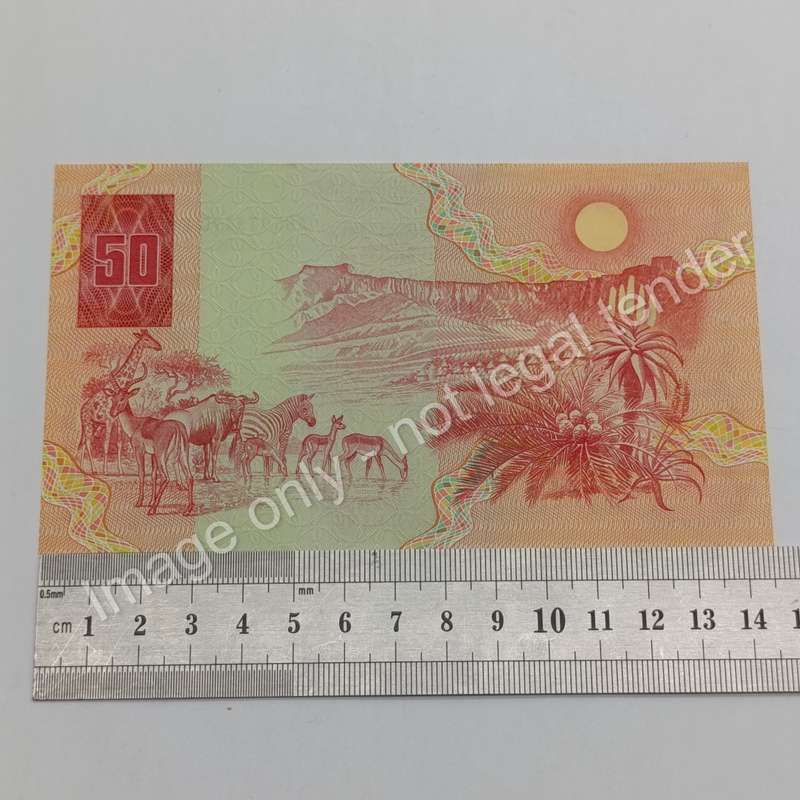 South Africa R50 banknote Gerhard de Kock uncirculated