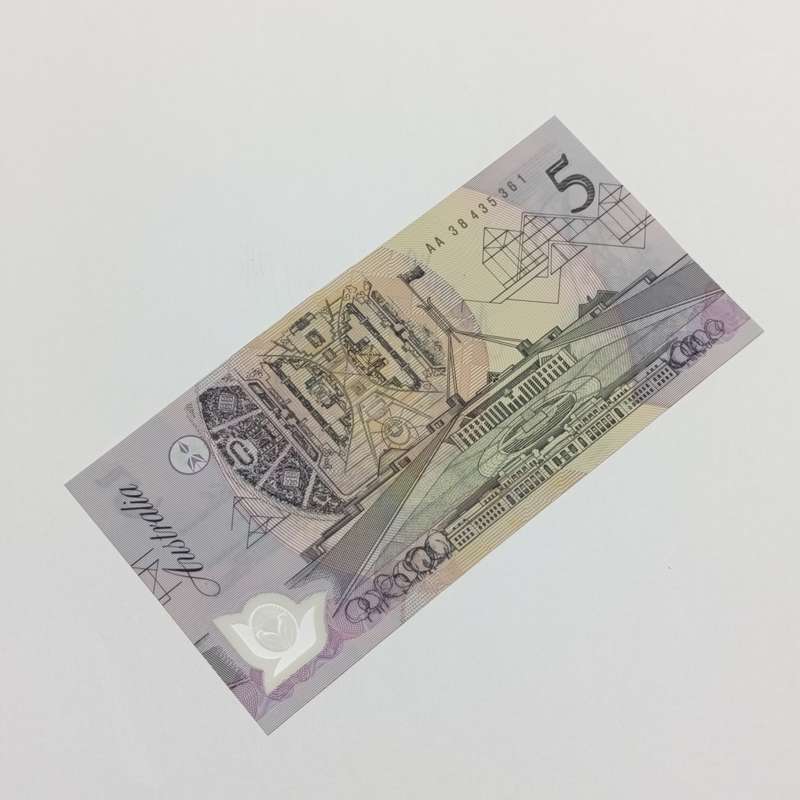 Australia $5 Cole/Fraser banknote uncirculated