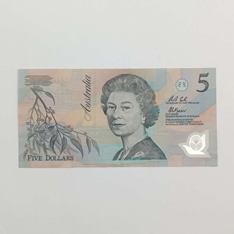 Australia $5 Cole/Fraser banknote uncirculated