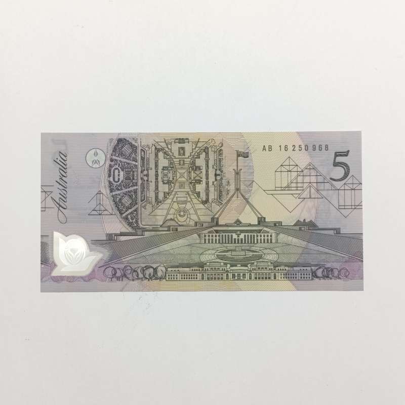 Australia $5 Cole/Fraser banknote uncirculated