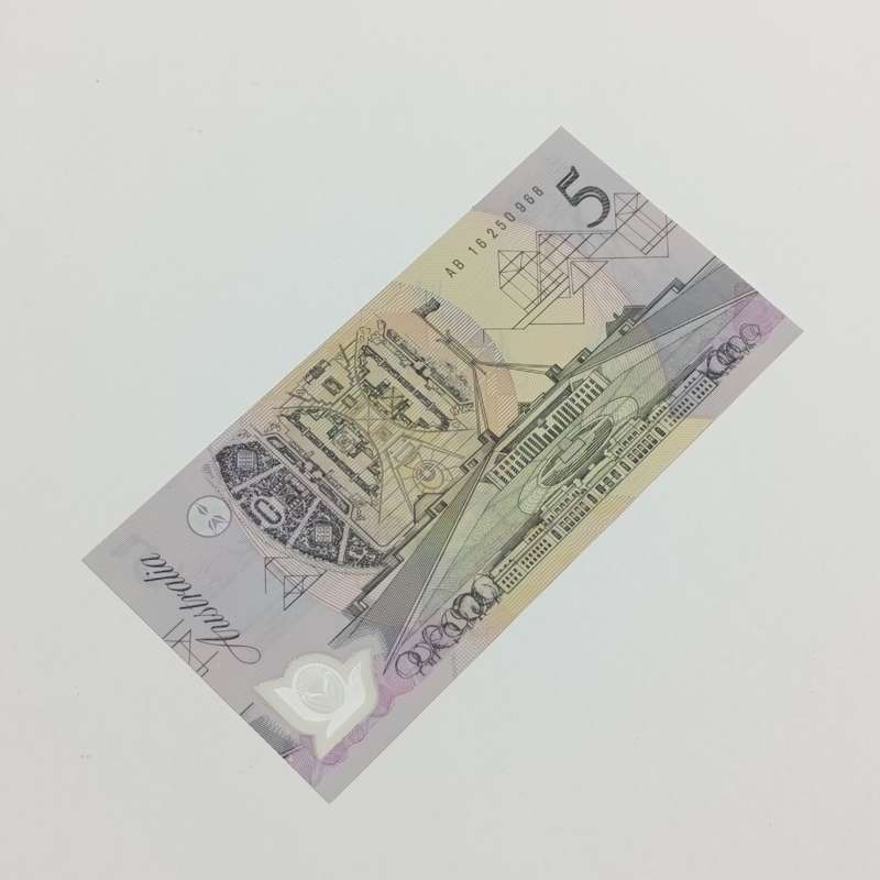 Australia $5 Cole/Fraser banknote uncirculated