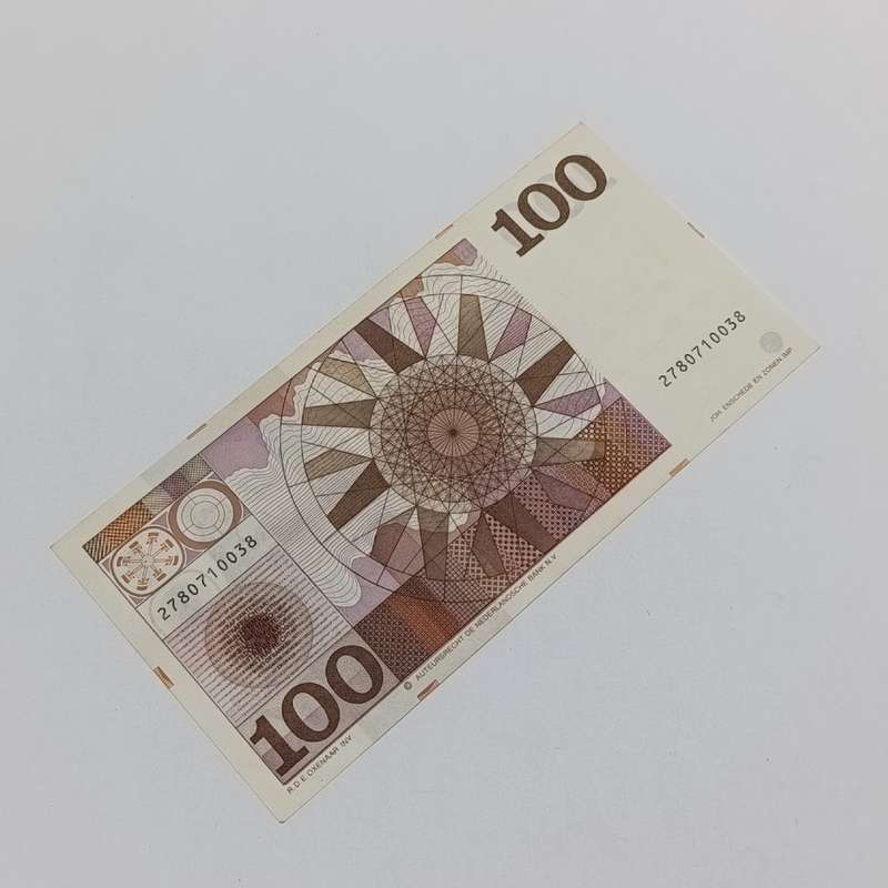 Netherlands 100 Gulden banknote 1970 XF