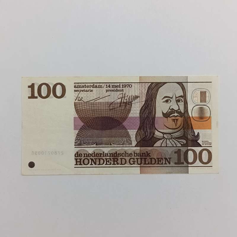 Netherlands 100 Gulden banknote 1970 XF