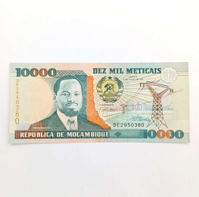 Mozambique banknote 10 000 Meticais 1991 - (P-137) uncirculated