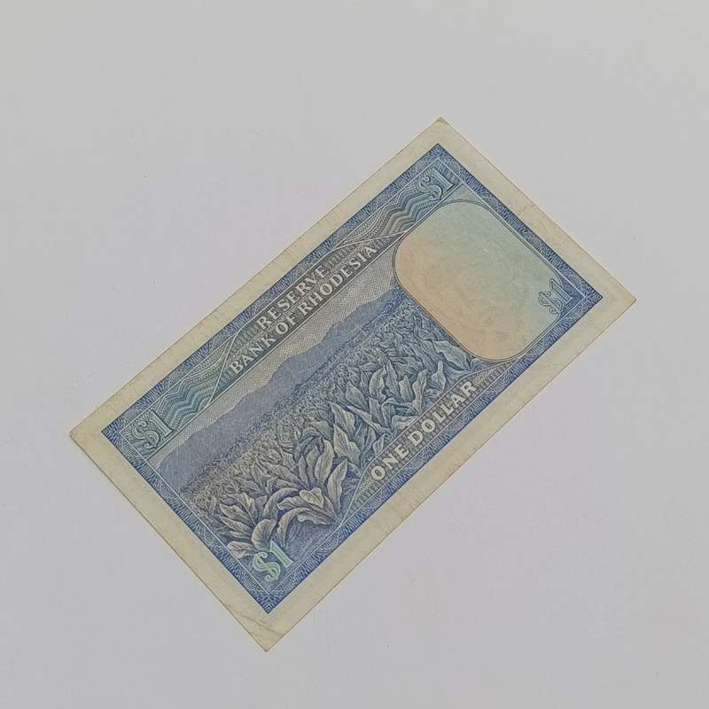 Rhodesia One dollar banknote 1 Nov 1976 - VF+