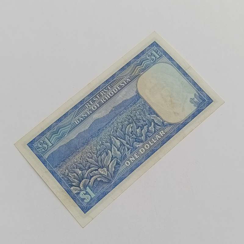 Rhodesia One dollar banknote 18 April 1978 AU