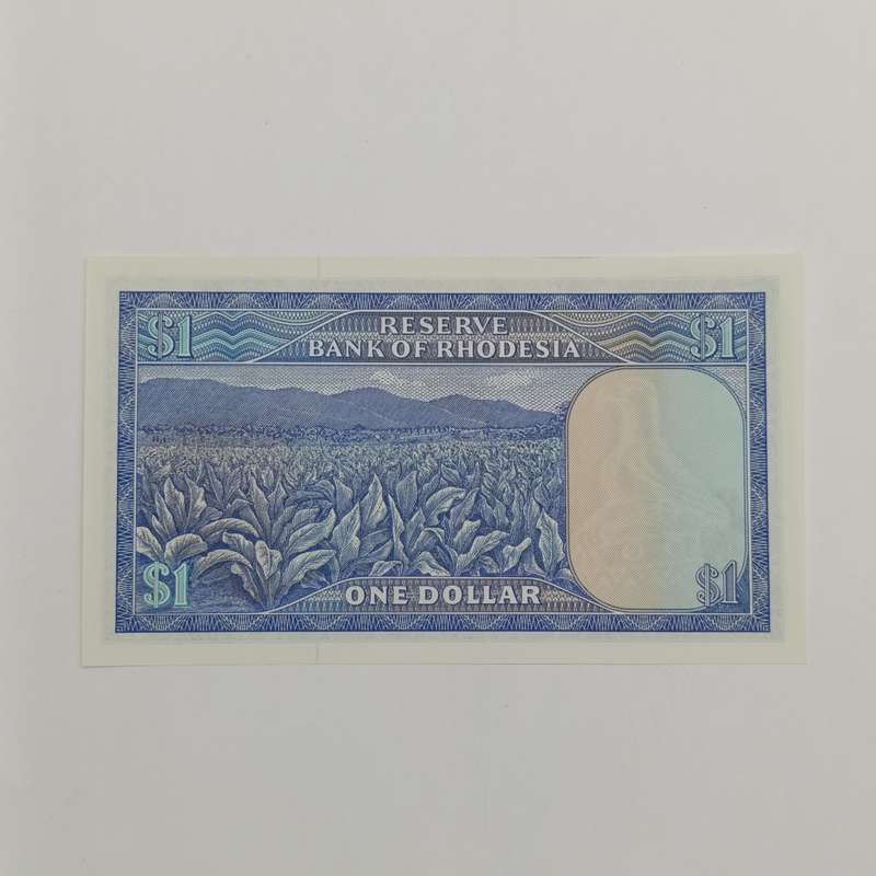 Rhodesia One dollar banknote 2 August 1979 uncirculated