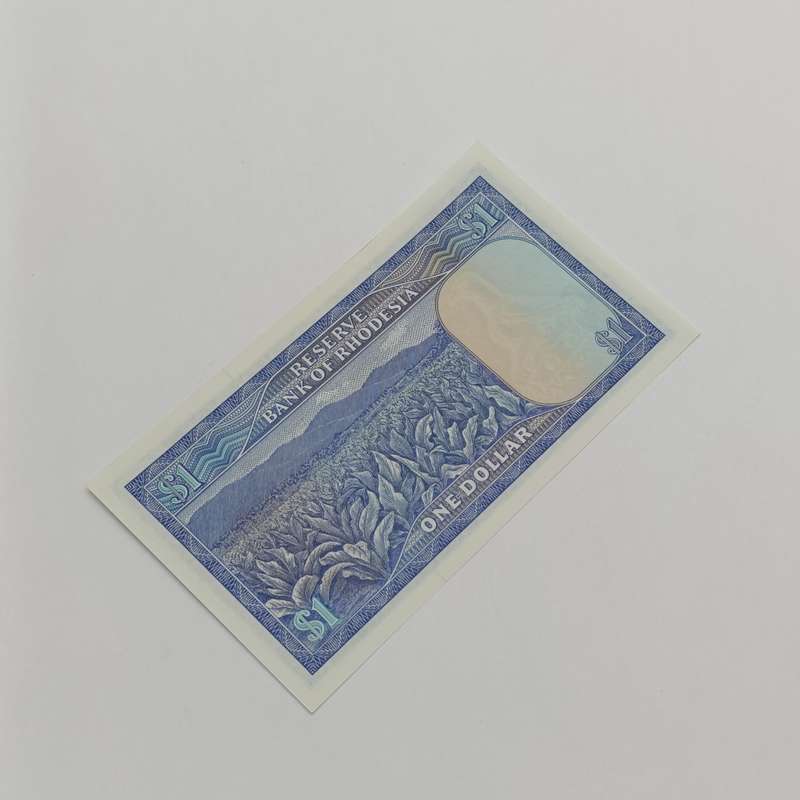 Rhodesia One dollar banknote 2 August 1979 uncirculated
